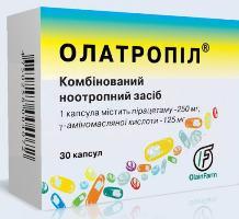  () / OLATROPIL (piracetam)