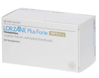 ,     (  ) / LORZAAR, ex-COZAAR Plus forte (losartan potassium + hydrochlorothiazide)