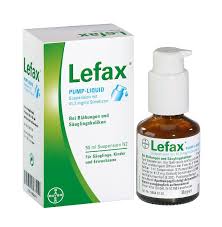 ,    () / LEFAX pump liquid (Simethicone)