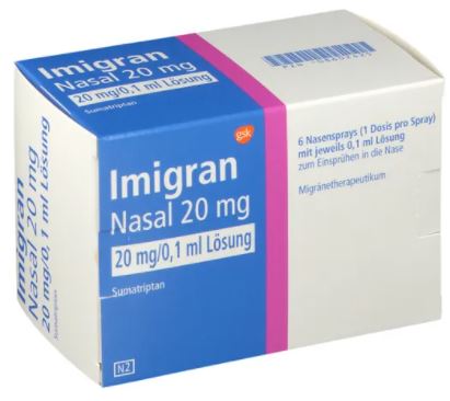    () / IMIGRAN nasal spray (sumatriptan)