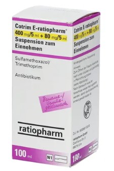  - (-) / COTRIM E-ratiopharm oral suspension (sulfamethoxazole+trimethoprim)