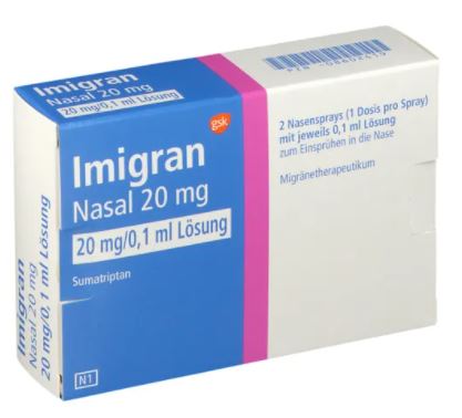    () / IMIGRAN nasal spray (sumatriptan)