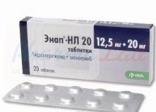 - 20 (+) / ENAP-HL 20 (hydrochlorothiazide+enalapril)