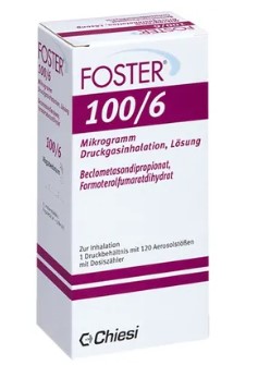   ( +  ) / FOSTER INHALER (beclometasone dipropionate+formoterol fumarate dihydrate)