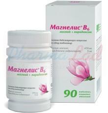  B6 (+ ) / MAGNELIS B6 (pyridoxine+magnesium lactate)