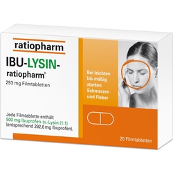  - () / IBU LYSIN-ratiopharm (Ibuprofen)