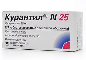  N 25 () / CURANTYL N 25 (Dipyridamole)