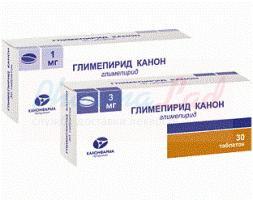   () / GLIMEPIRIDE CANON (glimepiride)