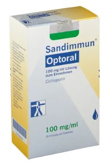   () / SANDIMMUNE Optoral  (ciclosporin)