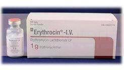 ЭРИТРОЦИН (Эритромицин) / ERYTHROCIN-iv (Erythromycin)