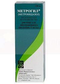 МЕТРОГИЛ (Метронидазол) / METROGYL (Metronidazole)