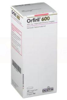 ОРФИРИЛ 600 (Кислота вальпроевая) / ORFIRIL 600 (Valproate sodium)