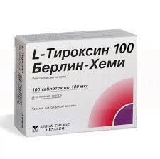 L-ТИРОКСИН (левотироксин натрия) / L-THYROXIN (levothyroxine sodium)
