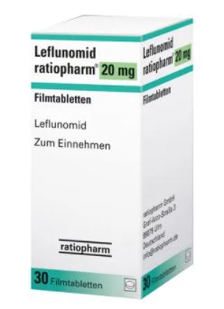 ЛЕФЛУНОМИД ратиофарм / LEFLUNOMIDE ratiopharm