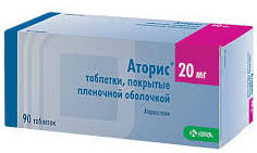 АТОРИС (аторвастатин) / ATORIS (atorvastatin)
