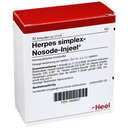  - / Herpes simplex nosodes-Injeele