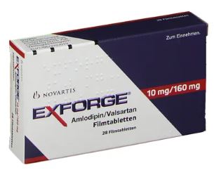  (  ) / EXFORGE (amlodipine + valsartan)