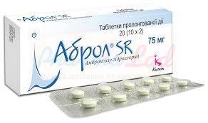 АБРОЛ SR таблетки (Амброксол) / ABROL SR (Ambroxol)
