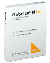   () / GABRILEN N (ketoprofen)
