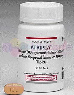 АТРИПЛА (эфавиренз+эмтрицитабин+тенофовир) / ATRIPLA (emtricitabin)