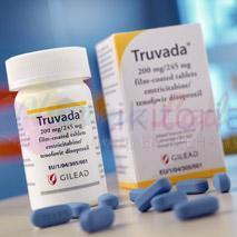  (+) / TRUVADA (tenofovir+emtricitabine)
