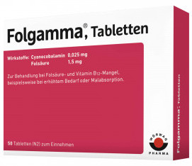   (,   ) / FOLGAMMA pills (Cyanocobalamin, folic acid hydrate)