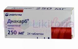 ДИАКАРБ (Ацетазоламид) / DIACARB (Acetazolamide)