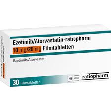     / EZETIMIBE and ATORVASTATIN ratiopharm
