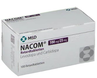   (+) / NACOM retard (levodopa+carbidopa)