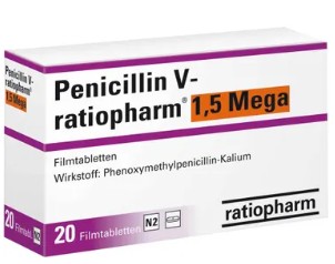   () / PENICILLIN V-ratiopharm (Phenoxymethylpenicillin)