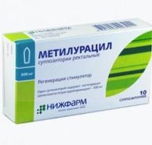 МЕТИЛУРАЦИЛ (диоксометилтетрагидропиримидин) / METHYLURACIL (dioxomethyltetrahydropyrimidine)
