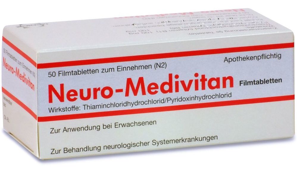 - (+) / NEURO-MEDIVITAN (thiamine+pyridoxine)