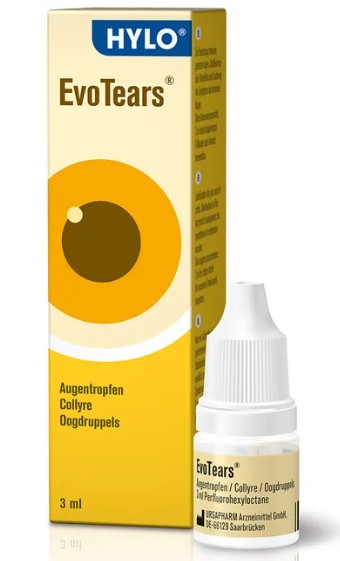    () / EvoTears eye drops (Perfluorohexyloctane)