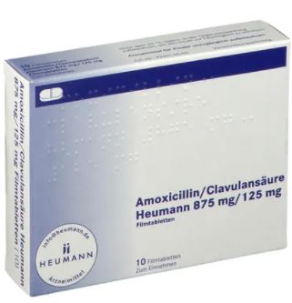 Амоксициллин, клавулановая кислота / Amoxicillin, clavulanic acid Heumann