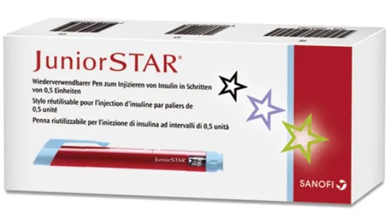 JuniorSTAR     / JuniorSTAR injection device red
