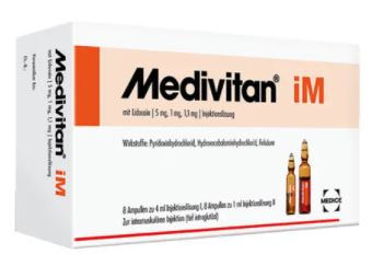  iM (++ ) / MEDIVITAN iM (hydroxocobalamin+pyridoxine+folic acid)