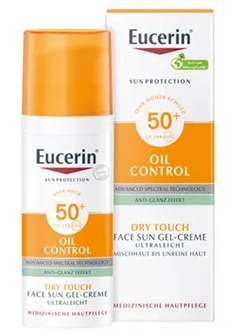      / EUCERIN Oil Control Face Sun Gel-Creme LSF 50+
