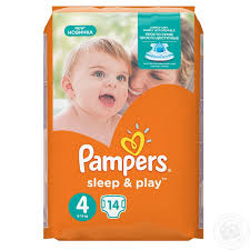       / Baby diapers PAMPERS sleep and play