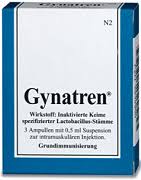 Гинатрен, Джинатрен (вакцина) / Gynatren (Lactobacillus vaccine)