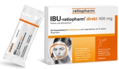 -  400 ()  / IBU-ratiopharm direct 400 (Ibuprofen) powder for oral use