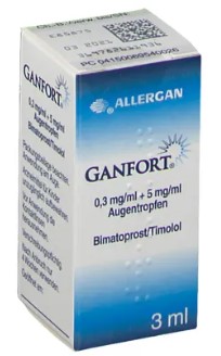 ГАНФОРТ (тимолол+биматопрост) / GANFORT (timolol+bimatoprost)