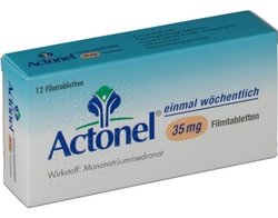 АКТОНЕЛЬ (Кислота ризедроновая) / ACTONEL (Risedronic acid)