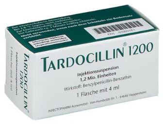 ТАРДОЦИЛЛИН 1200 (Бензатин бензилпенициллин) / TARDOCILLIN 1200 (benzylpenicillin benzathine)