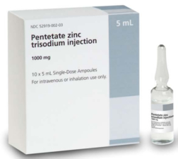    ( ) / Zinc trisodium pentetate, Zink trinatrium pentetat (Pentetic acid)