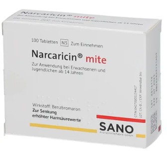 ���������� ���� (������������) / NARCARICIN mite (Benzbromarone)