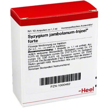  -   / Syzygium jambolanum-Injeel forte ampoules