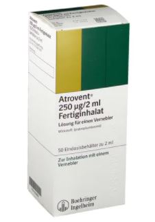 АТРОВЕНТ (ипратропия бромид) / ATROVENT (ipratropium bromide)