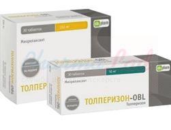 ТОЛПЕРИЗОН-OBL (толперизон) / TOLPERISONE-OBL (tolperisone)