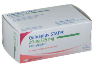   (+) / QUINAPLUS Stada (hydrochlorothiazide+quinapril)