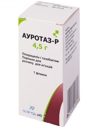 - (+) / AUROTAS-R (piperacillin+tazobactam)